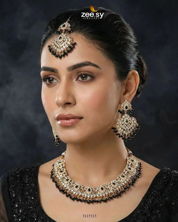 Maniha Necklace Set Necklace Sets - Zeesy Jewellery Pakistan | Premium Artificial & Imitation Jewellery