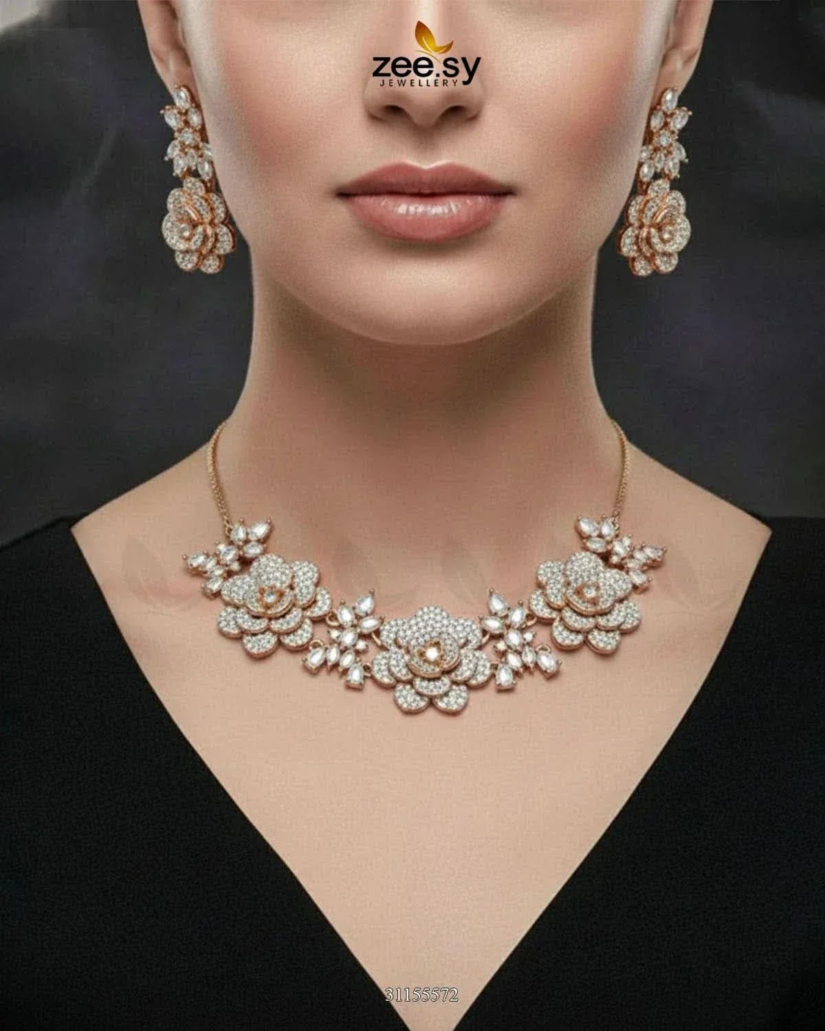 Classic Necklace Set Necklace Sets - Zeesy Jewellery Pakistan | Premium Artificial & Imitation Jewellery