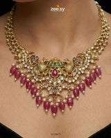Sublime Bold Beads Necklace Set Necklace Sets - Zeesy Jewellery Pakistan | Premium Artificial & Imitation Jewellery