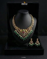 Sublime Bold Beads Necklace Set Necklace Sets - Zeesy Jewellery Pakistan | Premium Artificial & Imitation Jewellery