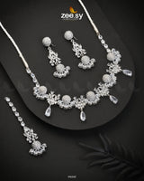 Achimenes Necklace Set - Zeesy.pk