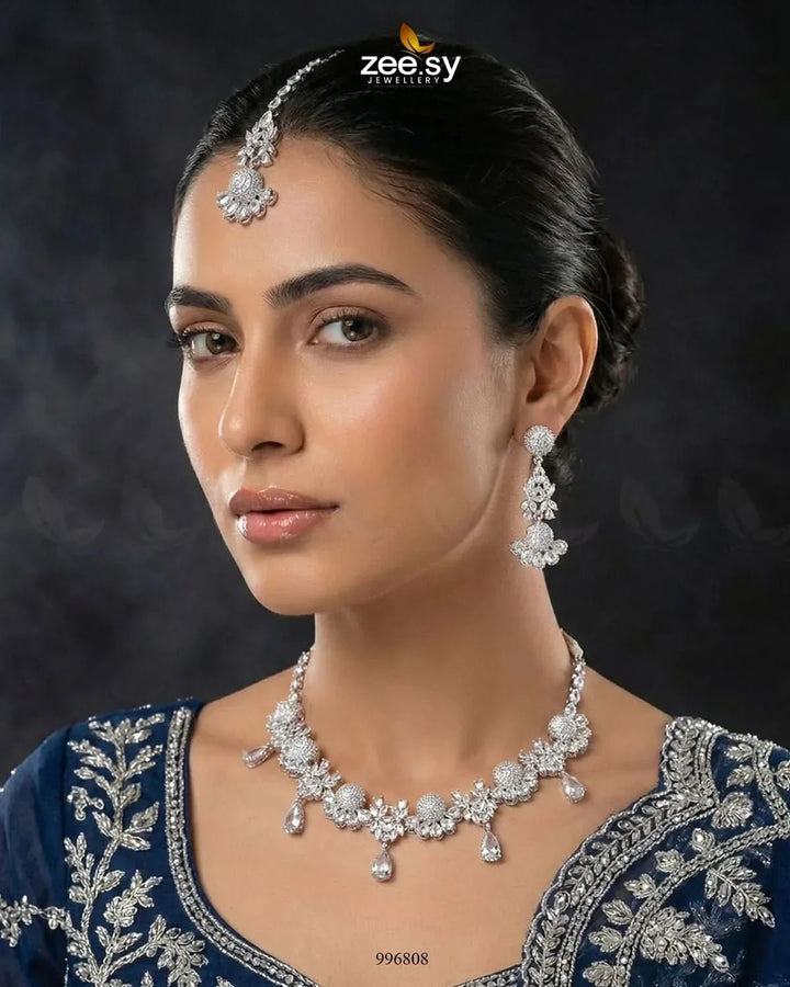 Achimenes Necklace Set Necklace Sets - Zeesy Jewellery Pakistan | Premium Artificial & Imitation Jewellery