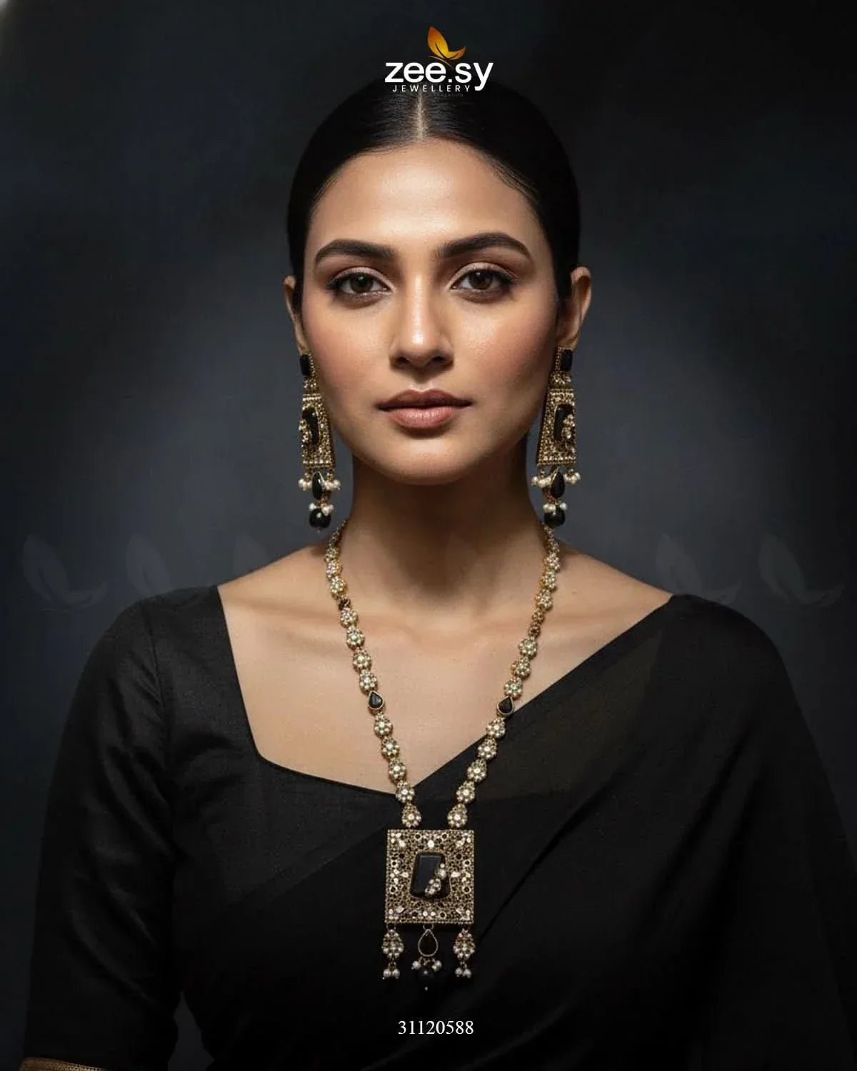 Stellar Gemstones Necklace Sets - Zeesy Jewellery Pakistan | Premium Artificial & Imitation Jewellery