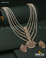MALLA NECKLACE-0970 Pearl Necklace Sets - Zeesy Jewellery Pakistan | Premium Artificial & Imitation Jewellery