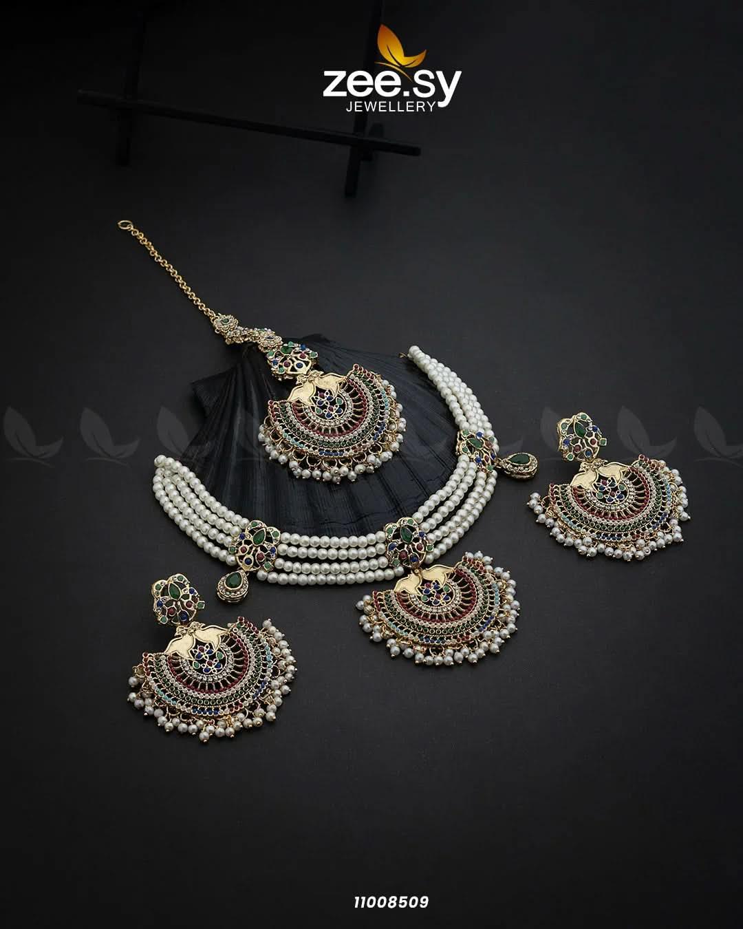 NECKLACE-0987 Multi Necklace Sets - Zeesy Jewellery Pakistan | Premium Artificial & Imitation Jewellery