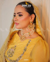 NECKLACE-0987 Green Necklace Sets - Zeesy Jewellery Pakistan | Premium Artificial & Imitation Jewellery