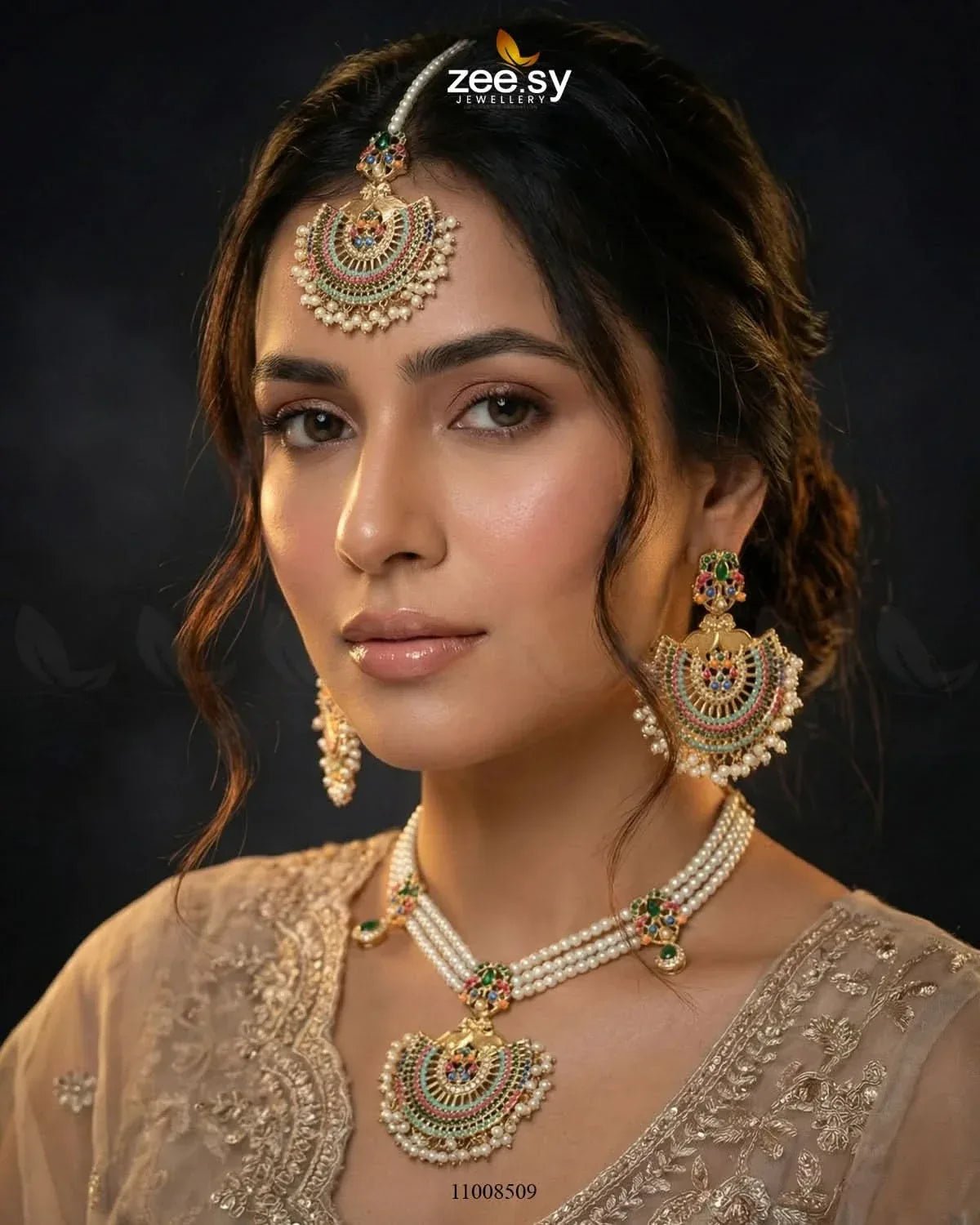 NECKLACE-0987 Necklace Sets - Zeesy Jewellery Pakistan | Premium Artificial & Imitation Jewellery