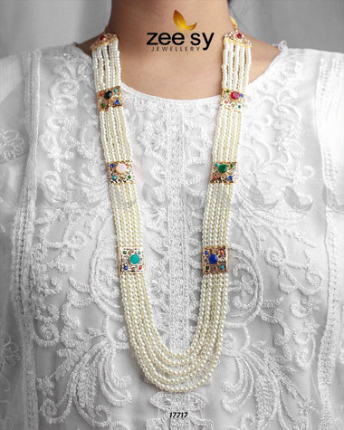 Luxe Malla Necklace Pearl Multi Necklace Sets - Zeesy Jewellery Pakistan | Premium Artificial & Imitation Jewellery