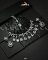 Drop Cut Necklace - Zeesy.pk