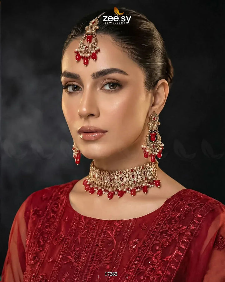 Aura Necklace Set Necklace Sets - Zeesy Jewellery Pakistan | Premium Artificial & Imitation Jewellery