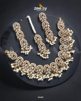 Celestial Necklace White Necklace Sets - Zeesy Jewellery Pakistan | Premium Artificial & Imitation Jewellery