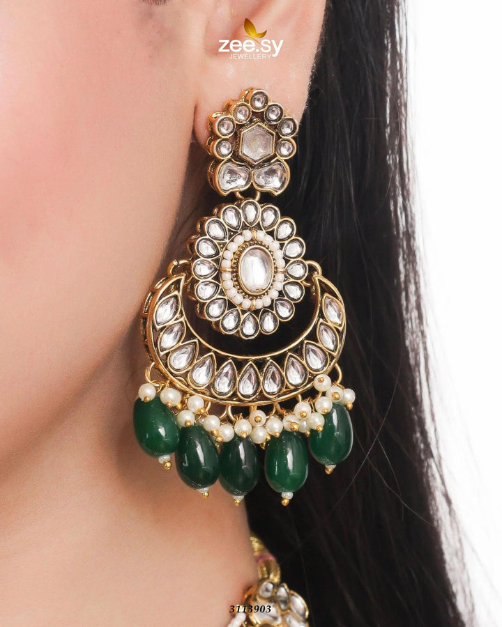 Hoor Bridal Set Necklace Sets - Zeesy Jewellery Pakistan | Premium Artificial & Imitation Jewellery