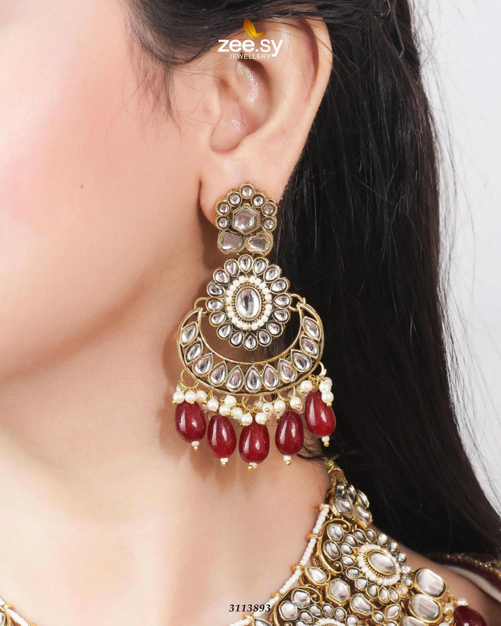 Hoor Bridal Set Necklace Sets - Zeesy Jewellery Pakistan | Premium Artificial & Imitation Jewellery
