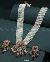 MALLA NECKLACE-0972 White Necklace Sets - Zeesy Jewellery Pakistan | Premium Artificial & Imitation Jewellery