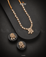 Meridian Necklace Set White Necklace Sets - Zeesy Jewellery Pakistan | Premium Artificial & Imitation Jewellery