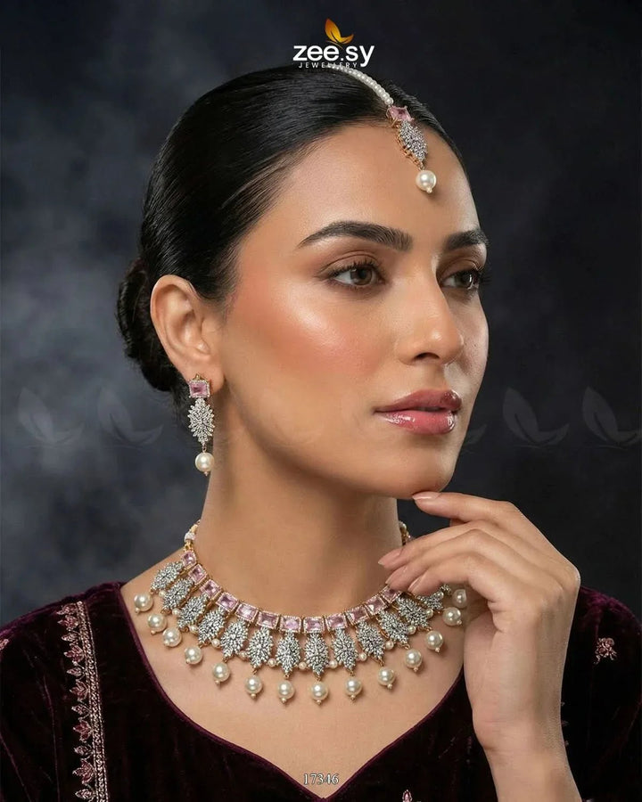Preeti Necklace Necklace Sets - Zeesy Jewellery Pakistan | Premium Artificial & Imitation Jewellery