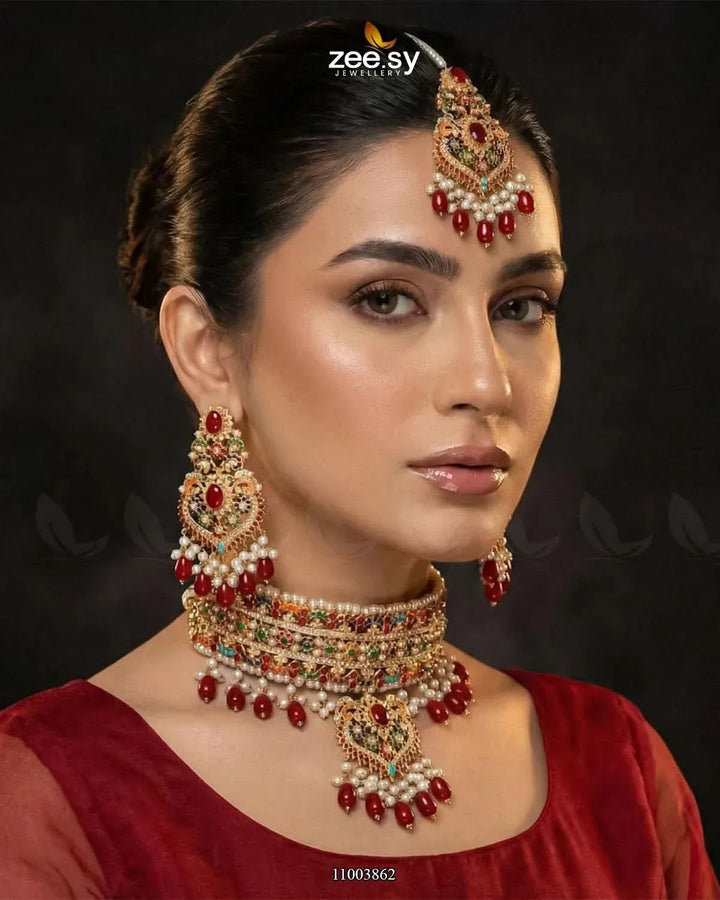 NECKLACE-0733 Necklace Sets - Zeesy Jewellery Pakistan | Premium Artificial & Imitation Jewellery