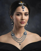 Grandeur Necklace Set Necklace Sets - Zeesy Jewellery Pakistan | Premium Artificial & Imitation Jewellery