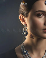 Grandeur Necklace Set Necklace Sets - Zeesy Jewellery Pakistan | Premium Artificial & Imitation Jewellery