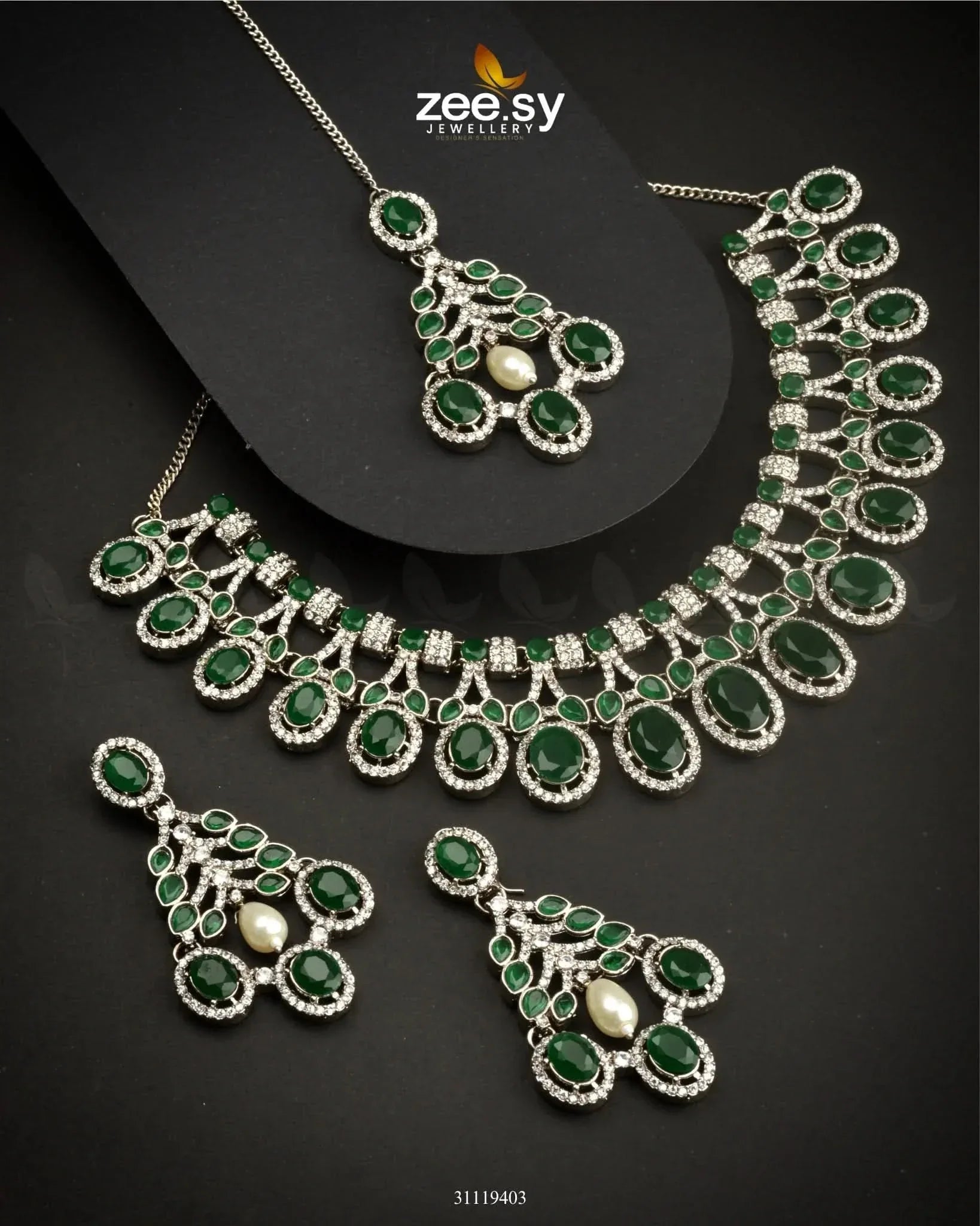 Solace Necklace Set Necklace Sets - Zeesy Jewellery Pakistan | Premium Artificial & Imitation Jewellery