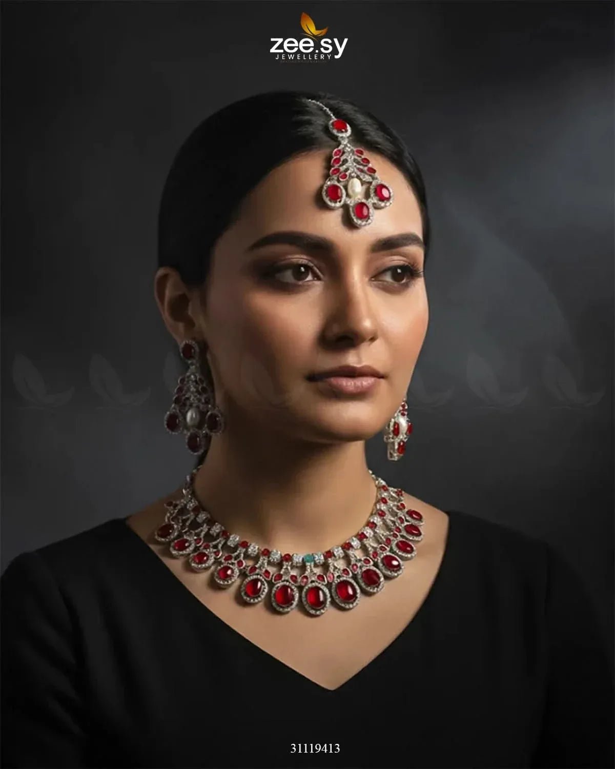 Solace Necklace Set Necklace Sets - Zeesy Jewellery Pakistan | Premium Artificial & Imitation Jewellery