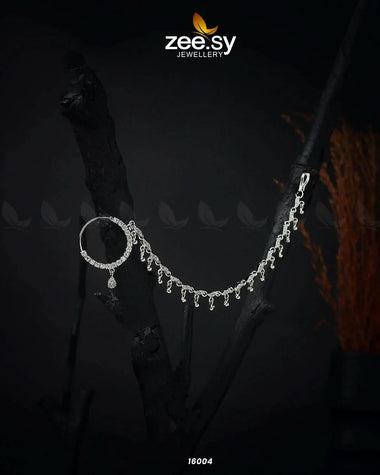 Traditional Nose Ring Silver Nose ring - Zeesy Jewellery Pakistan | Premium Artificial & Imitation Jewellery