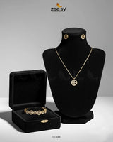Tory Cubic Zircon Jewelry Set Pendant - Zeesy Jewellery Pakistan | Premium Artificial & Imitation Jewellery