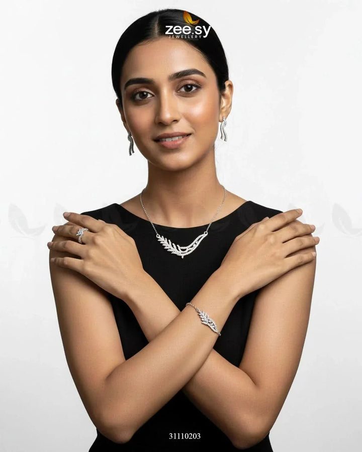 Linnet Pendant Set Pendant - Zeesy Jewellery Pakistan | Premium Artificial & Imitation Jewellery