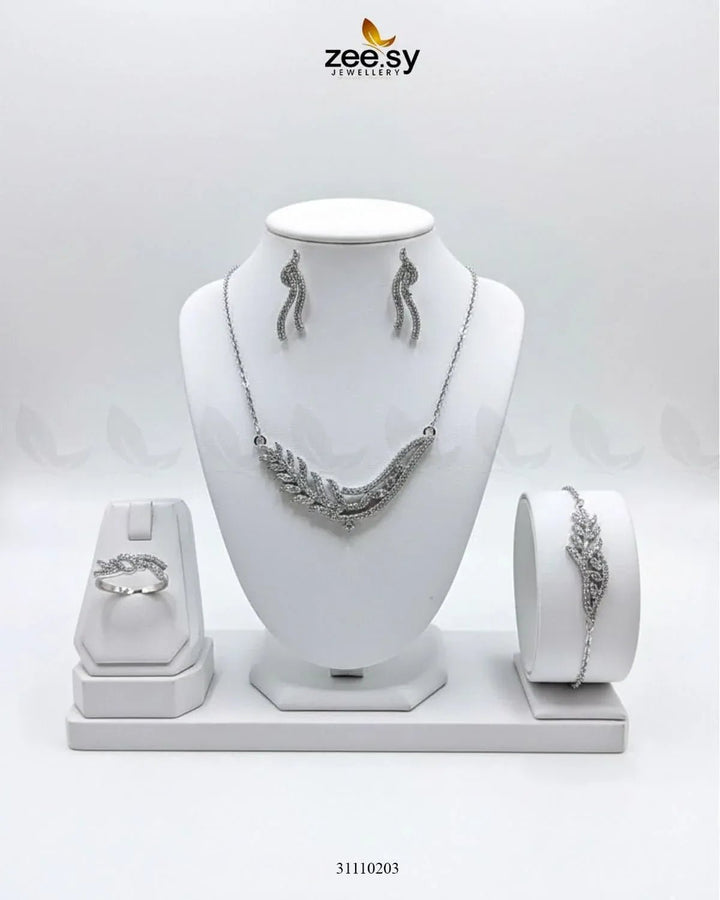 Linnet Pendant Set Pendant - Zeesy Jewellery Pakistan | Premium Artificial & Imitation Jewellery
