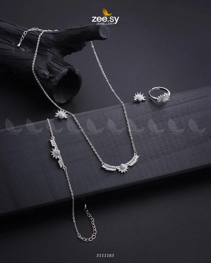 Sparrow Pendant Silver Pendants - Zeesy Jewellery Pakistan | Premium Artificial & Imitation Jewellery