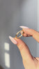 Celestial Wave Zirconia Ring