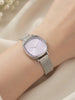 Orchid Facet Mesh Watch