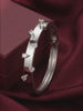 Minimalist Droplet Cuff Bracelet