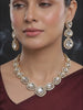 Geometric Bold Kundan Necklace Set