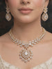 Golden Vine Zirconia Necklace Set