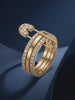 Bella Safety Pin Zirconia Ring