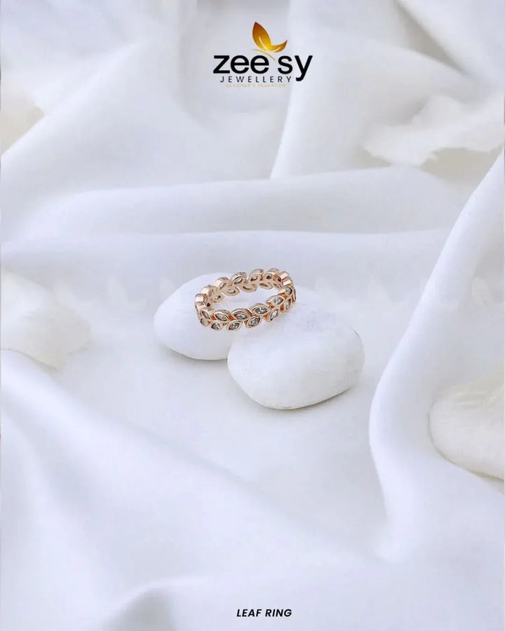 Leaf Ring 18 Rings - Zeesy Jewellery Pakistan | Premium Artificial & Imitation Jewellery