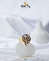 Hurrem's Ring Blue Rings - Zeesy Jewellery Pakistan | Premium Artificial & Imitation Jewellery