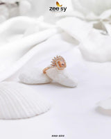 Ring-8310 Champagne Rings - Zeesy Jewellery Pakistan | Premium Artificial & Imitation Jewellery