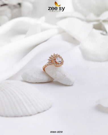 Ring-8310 White Rings - Zeesy Jewellery Pakistan | Premium Artificial & Imitation Jewellery
