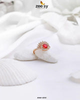 Ring-8310 Red Rings - Zeesy Jewellery Pakistan | Premium Artificial & Imitation Jewellery