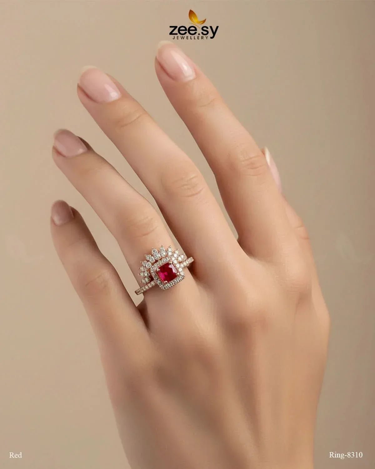 Ring-8310 Rings - Zeesy Jewellery Pakistan | Premium Artificial & Imitation Jewellery