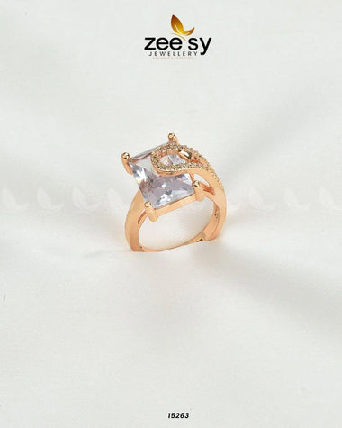 Elegance Ring White Rings - Zeesy Jewellery Pakistan | Premium Artificial & Imitation Jewellery
