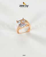 Elegance Ring White Rings - Zeesy Jewellery Pakistan | Premium Artificial & Imitation Jewellery