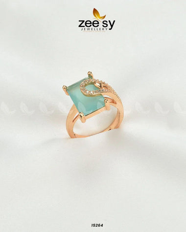Elegance Ring Feroza Rings - Zeesy Jewellery Pakistan | Premium Artificial & Imitation Jewellery