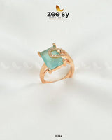 Elegance Ring Feroza Rings - Zeesy Jewellery Pakistan | Premium Artificial & Imitation Jewellery
