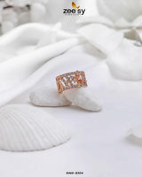 Ring-8304 Champagne Rings - Zeesy Jewellery Pakistan | Premium Artificial & Imitation Jewellery