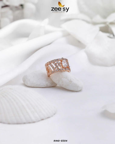 Ring-8304 White Rings - Zeesy Jewellery Pakistan | Premium Artificial & Imitation Jewellery