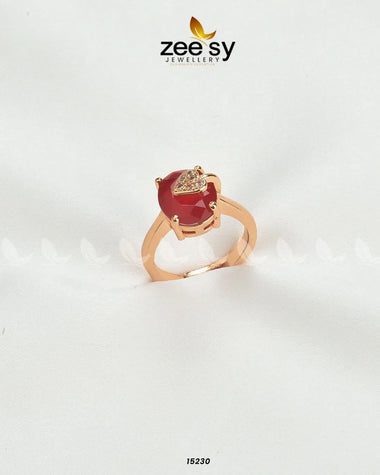 Sizzling Charming Ring Red Rings - Zeesy Jewellery Pakistan | Premium Artificial & Imitation Jewellery