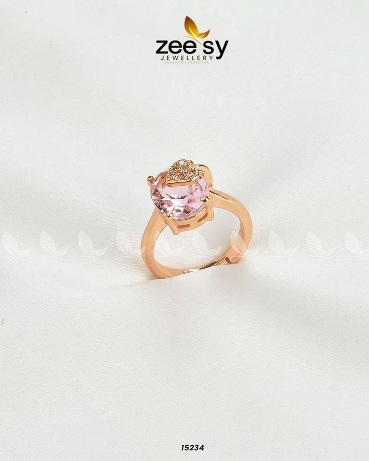Sizzling Charming Ring Pink Rings - Zeesy Jewellery Pakistan | Premium Artificial & Imitation Jewellery
